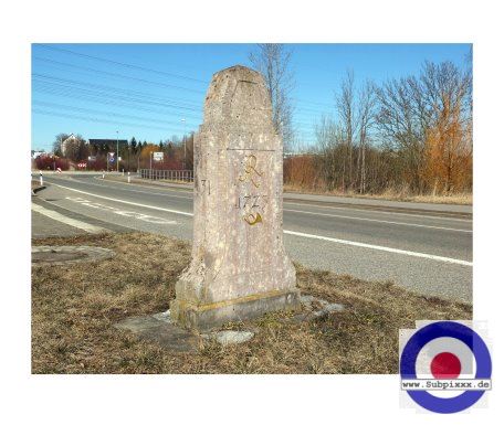 Viertelmeilenstein Nr. 31 in Chemnitz-Roehrsdorf - 13. Maerz 2022 (1).JPG